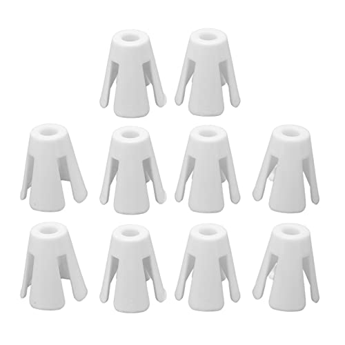 10pcs Kunststoffspulklaue, universeller Gewindespulenkegelhalter, Überlaufserger -Nähzubehör für die meisten industriellen Nähmaschinen von Agatige