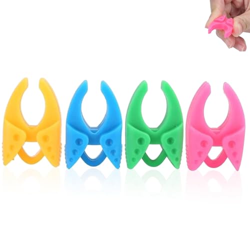 Spulenfaden Halter Clip, Spulenhalter Für Garnrollen, 40 Stück Spulenfaden-Halter, 4 Farbige Rosa, Grün, Blau, Gelb Silikon-Spulenklammern Clip-Spulen-Halter Klammern für Spulen, Keine losen Fäden Spulenfaden Halter Clip, Spulenhalter Für Garnrollen, 40 Stück Spulenfaden-Halter, 4 Farbige Rosa, Grün, Blau, Gelb Silikon-Spulenklammern Clip-Spulen-Halter Klammern für Spulen, Keine losen Fäden von Agatige