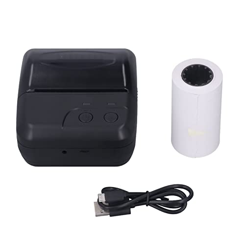 Agatige Quittungsdrucker, tragbarer Mini-80-mm-Bluetooth-Thermodrucker für Quittungs-Barcode-Auftragsbüros und kleine Unternehmen Agatige Quittungsdrucker, tragbarer Mini-80-mm-Bluetooth-Thermodrucker für Quittungs-Barcode-Auftragsbüros und kleine Unternehmen von Agatige