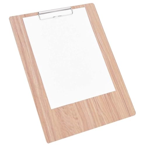 Agatige Zeichenbretter für Künstler, Artist Sketch Board, Künstler-Skizzenbrett, 8K-Holz-Skizzen-Klemmbrett, Metallclip, Schüler-Zeichnungs-Schreibbrett für Klassenzimmer, Studio oder Außendienst von Agatige