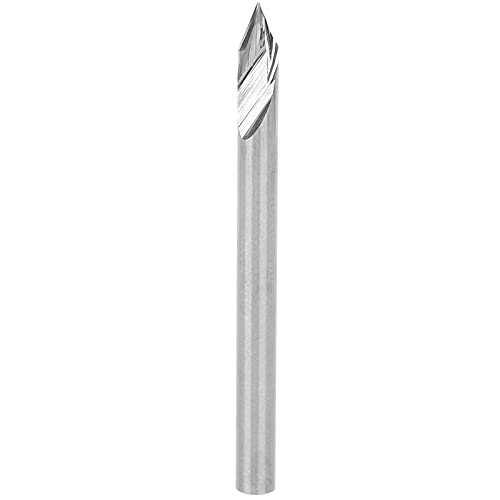 Bohrpunktschneider, 3,175 mm Gravurfräsenschneider Hochgeschwindigkeit Stahlholzbearbeitungswerkzeug Hardware CNC -Bit -Router -Werkzeug 3.175 x 45 ° x0.2x40L Schneidwerkzeug für Bohrpunktschneider, 3,175 mm Gravurfräsenschneider Hochgeschwindigkeit Stahlholzbearbeitungswerkzeug Hardware CNC -Bit -Router -Werkzeug 3.175 x 45 ° x0.2x40L Schneidwerkzeug für von Agatige