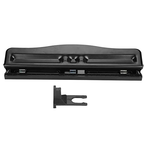 Locher aus Acryl, Mini Büro Locher aus Metall, Büro Locher aus Metall, Desktop Locher, 3-Loch Verstellbarer Locher für Home Office DIY Manueller Locher Zubehör HOL von Agatige