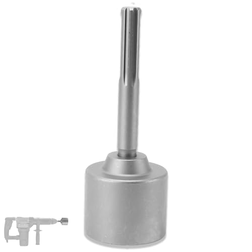 SDS Max Shank T Post Driver Attachment, 5 Pits Shank Steel Fence Post Driver, Hand Fence Post Pounder Hammer Drills Attachment for Most Electric Hammer Drills (65mm) von Agatige