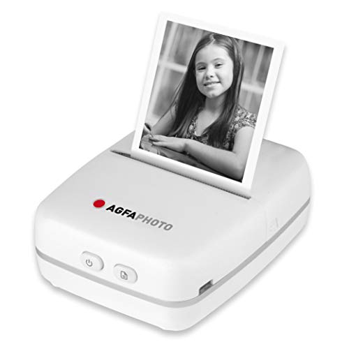 AgfaPhoto Realipix Pocket P Schwarz-Weiß Thermodrucker für Kinder mit spaßiger App zum Malen & Kritzeln, normal, ARKMPW AgfaPhoto Realipix Pocket P Schwarz-Weiß Thermodrucker für Kinder mit spaßiger App zum Malen & Kritzeln, normal, ARKMPW von AgfaPhoto