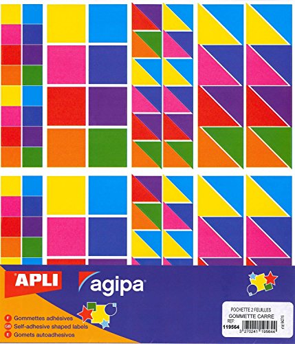 Agipa 119564 Etiketten blau, violett von Agipa