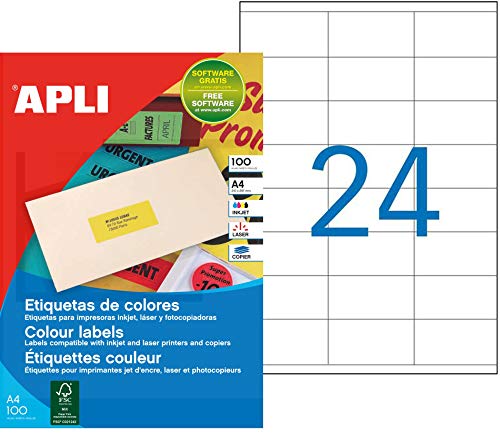 agipa 100764 Adress-Etiketten, 70 x 35 mm, neongelb agipa 100764 Adress-Etiketten, 70 x 35 mm, neongelb von APLI