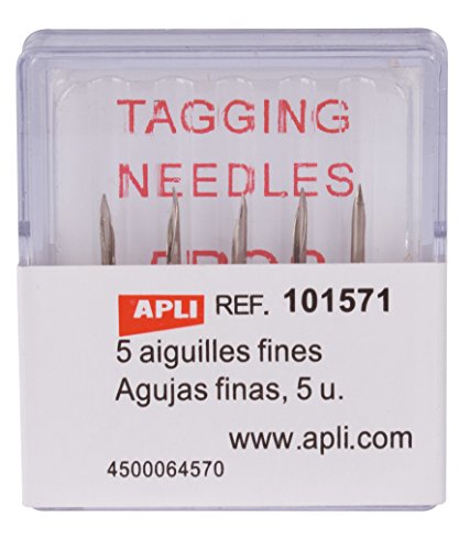 APLI 101571 - Packung mit 5 feinen Nadeln für Textiletikettiermaschinen von APLI