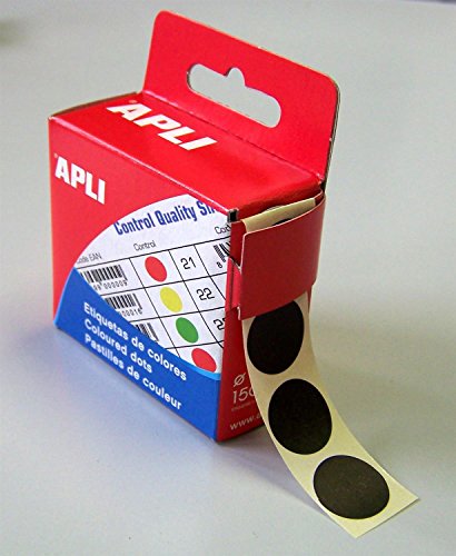agipa 115005 Markierungspunkte, Durchmesser: 15 mm, rund, schwarz agipa 115005 Markierungspunkte, Durchmesser: 15 mm, rund, schwarz von Agipa