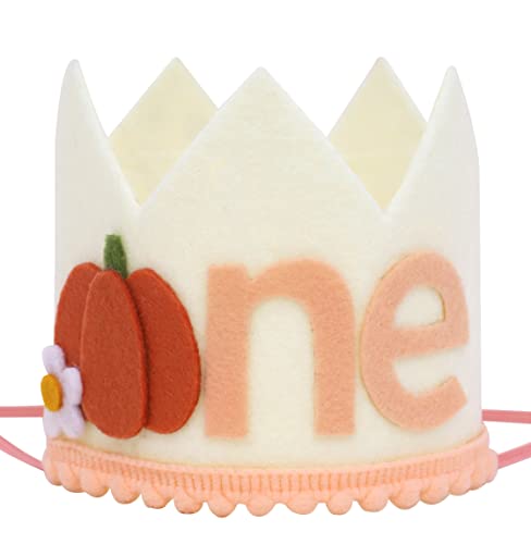 Little Pumpkin 1st Birthday Crown - Floral Pumpkin Birthday Crown, Pumpkin Birthday Decorations, Baby Girls First Birthday Hat, Cake Smash Photo Props Little Pumpkin 1st Birthday Crown - Floral Pumpkin Birthday Crown, Pumpkin Birthday Decorations, Baby Girls First Birthday Hat, Cake Smash Photo Props von Agkvw
