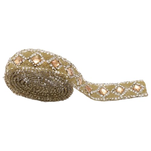 Agoky 1 Rolle Kristall Strassband Rhombus Shaped Glitzerband Diamant Bling Bling Band DIY Party Deko Kunsthandwerk Gold One Size Agoky 1 Rolle Kristall Strassband Rhombus Shaped Glitzerband Diamant Bling Bling Band DIY Party Deko Kunsthandwerk Gold One Size von Agoky