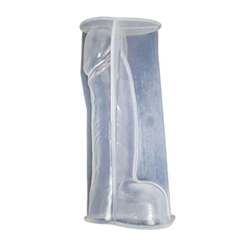 Agoky 3D Silikon Penis Muster Kerzenformen DIY Silikonformen männlich Organ Kerzengießform für DIY Handwerk Duftkerzen Zubehör Transparent C 12CM Agoky 3D Silikon Penis Muster Kerzenformen DIY Silikonformen männlich Organ Kerzengießform für DIY Handwerk Duftkerzen Zubehör Transparent C 12CM von Agoky