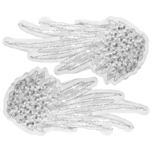 Agoky Strass Kristall Applikation Nähen auf Patch DIY Näh Applikationen für Kleid Kleidung Schuhe Dekoration Weiß Einheitsgröße von Agoky