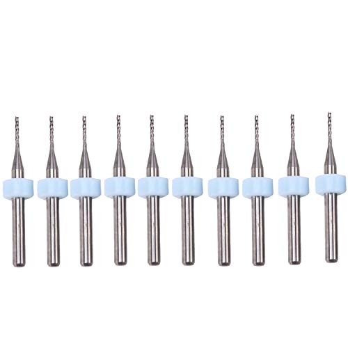Agwuoetr 10 Stücke Pcb Fräser 1Mm Fisch Schwanz Fräser Corn Fräser Wolfram Karbid Mini Schaft Fräser Gravur Cnc von Agwuoetr