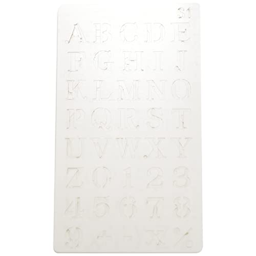 Agwuoetr 12 StüCk Alphabet Schablonen Wiederverwendbare Brief Malerei Schablonen Kunststoff DIY Zeichnung SprüH Waage Vorlagen Agwuoetr 12 StüCk Alphabet Schablonen Wiederverwendbare Brief Malerei Schablonen Kunststoff DIY Zeichnung SprüH Waage Vorlagen von Agwuoetr