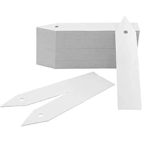 Agwuoetr 200 Stück Etiketten für Pflanzengärtnereien, Gartenstecker, Kunststoff, 10 X 2 cm von Agwuoetr