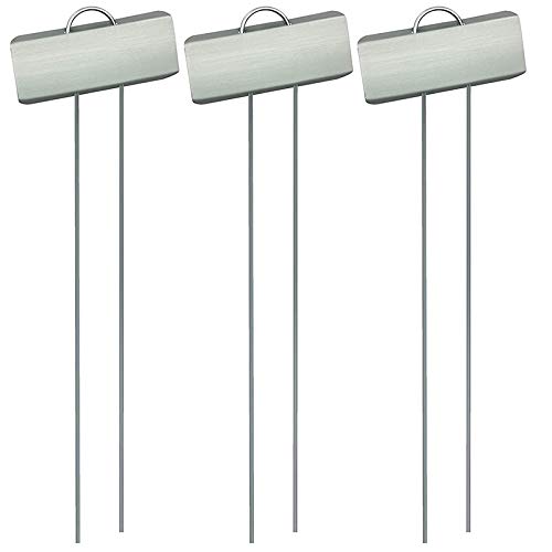 Agwuoetr 25 Packungen Metallpflanzenetiketten, Garten Blumen Topf Pflanzen, Wasserdichtes Pflanzen Schild von Agwuoetr