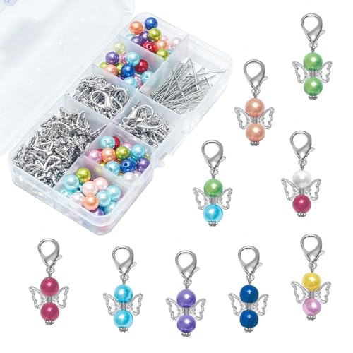 Ahaimy 50 Sets Schutzengel Set, Schlüsselanhänger Set, Schutzengel Anhänger Set, Schutzengel Schlüsselanhänger, Perlen Basteln, Schlüsselanhänger Bastelset, Für DIY Hochzeitsgeschenke, Basteln Ahaimy 50 Sets Schutzengel Set, Schlüsselanhänger Set, Schutzengel Anhänger Set, Schutzengel Schlüsselanhänger, Perlen Basteln, Schlüsselanhänger Bastelset, Für DIY Hochzeitsgeschenke, Basteln von Ahaimy