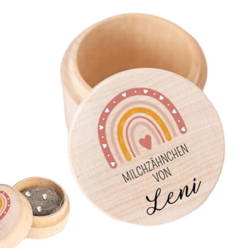 Ahaimy Milchzahndose, Zahndosen Fuer Milchzaehne, Zahndose Holz, Zahndose Milchzähne Mädchen, Zahndose Mädchen, Gift for Baby, Tooth Box for Milk Teeth with Cute Motif,5 X 5 X 3,5 Cm Ahaimy Milchzahndose, Zahndosen Fuer Milchzaehne, Zahndose Holz, Zahndose Milchzähne Mädchen, Zahndose Mädchen, Gift for Baby, Tooth Box for Milk Teeth with Cute Motif,5 X 5 X 3,5 Cm von Ahaimy