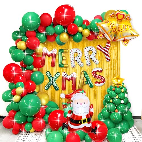 Ahigh Weihnachtsdeko Luftballons Set,Weihnachten Ballons Girlande,Weihnachts Banner Dekoration, Weihnachtsmann Helium Ballon, Frohe Weihnachten Luftballons,Ballondekoration für Weihnachtsfeierzubeh Ahigh Weihnachtsdeko Luftballons Set,Weihnachten Ballons Girlande,Weihnachts Banner Dekoration, Weihnachtsmann Helium Ballon, Frohe Weihnachten Luftballons,Ballondekoration für Weihnachtsfeierzubeh von Ahigh