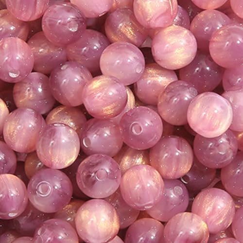 60 Stück 10 mm Perlen zur Schmuckherstellung, Imitation von Katzenaugen-Stein, Kunststoffperlen, Kunst und Handwerk, DIY für Taschen, Charms, Handtaschen, Schlüsselanhänger, Damen, niedliche 60 Stück 10 mm Perlen zur Schmuckherstellung, Imitation von Katzenaugen-Stein, Kunststoffperlen, Kunst und Handwerk, DIY für Taschen, Charms, Handtaschen, Schlüsselanhänger, Damen, niedliche von Ahouws