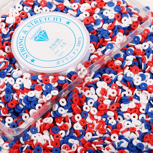 Tonperlen zur Herstellung von Armbändern, 6 mm, Polymer-Abstandshalter, flach, DIY für Schmuck, Halsketten, Ohrringe, adrette, ästhetische Heishi Heshie dünne Scheiben, Sortimentsset (3 Farben, 6 mm) Tonperlen zur Herstellung von Armbändern, 6 mm, Polymer-Abstandshalter, flach, DIY für Schmuck, Halsketten, Ohrringe, adrette, ästhetische Heishi Heshie dünne Scheiben, Sortimentsset (3 Farben, 6 mm) von Ahouws