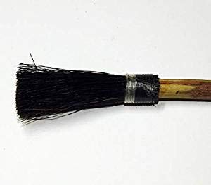 1 Pinsel aus Rosenholz zum Streuen (klein) Serpme Ebru fircasi Rosewood Brush for Spreading (small) von Ahsen Ebru