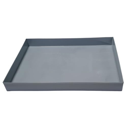 Metall Ebru-Wanne – DIN A4 (30,5 x 21,5 x 4,5 cm) | Hochwertige Marmoriertechnik-Schale von Ahsen