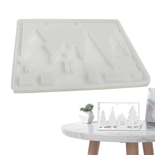 Ahuuen Christmas Tree Formen Für Epoxidharz | Desktop Deko Beton Formen,Silikon Licht Schild Für Zement Gips Kunst Lehrer Heimdekorateur Kreative Schüler Party Planer Ahuuen Christmas Tree Formen Für Epoxidharz | Desktop Deko Beton Formen,Silikon Licht Schild Für Zement Gips Kunst Lehrer Heimdekorateur Kreative Schüler Party Planer von Ahuuen