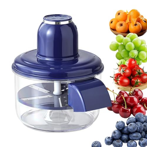 Ahuuen Elektrische Schälmaschine,Automatische Trauben Schäler Maschine - Wiederaufladbarer Obstschäler für Knoblauch Tomaten Blaubeeren Schlafgesundheit - Küchenhelfer Für Salat Tomaten Blaubeeren von Ahuuen
