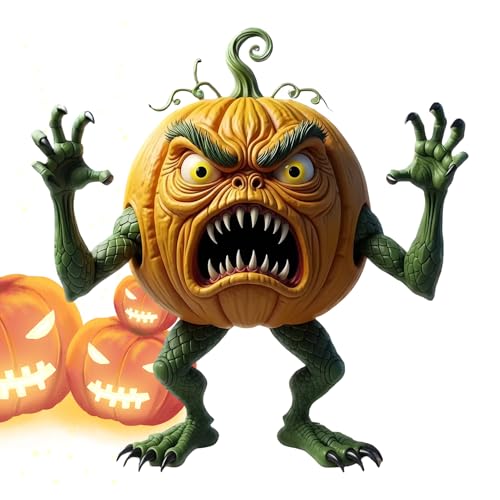Ahuuen Halloween Kürbisse | Lustige Kürbisgesichter-Bastelarbeiten,Resin Deko-Mittelstücke für Halloweenpartys Erwachsene auf Schreibtisch und Wohnzimmertisch Ahuuen Halloween Kürbisse | Lustige Kürbisgesichter-Bastelarbeiten,Resin Deko-Mittelstücke für Halloweenpartys Erwachsene auf Schreibtisch und Wohnzimmertisch von Ahuuen