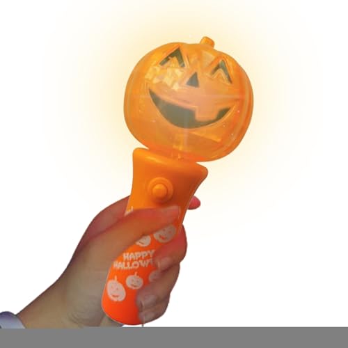 Ahuuen Leuchtender Festival-Stab,Halloween-Leuchtstab - Konzert Kürbis Lichtstab,Kreativer Cheer Light Wand-Karnevals-Lichtstab für eine festliche Atmosphäre Ahuuen Leuchtender Festival-Stab,Halloween-Leuchtstab - Konzert Kürbis Lichtstab,Kreativer Cheer Light Wand-Karnevals-Lichtstab für eine festliche Atmosphäre von Ahuuen