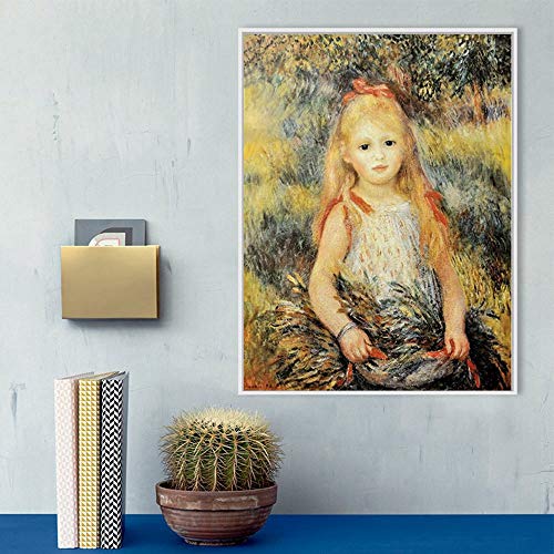 Auguste Renoir《A Young Girl with Daisies》 5D Diamond Painting Kit for Adults Kids, DIY Arts Craft for Home Wall Decor Birthday Gifts Auguste Renoir《A Young Girl with Daisies》 5D Diamond Painting Kit for Adults Kids, DIY Arts Craft for Home Wall Decor Birthday Gifts von AiEiIiOiUi