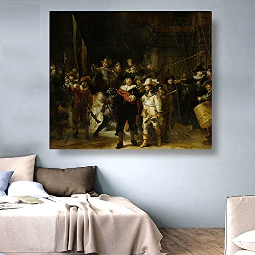 The Night Watch von Rembrandt Diamond Painting Kits für Erwachsene Diamond Art 5D Malen mit Diamanten DIY Malen nach Zahlen Geburtstagsgeschenke The Night Watch von Rembrandt Diamond Painting Kits für Erwachsene Diamond Art 5D Malen mit Diamanten DIY Malen nach Zahlen Geburtstagsgeschenke von AiEiIiOiUi