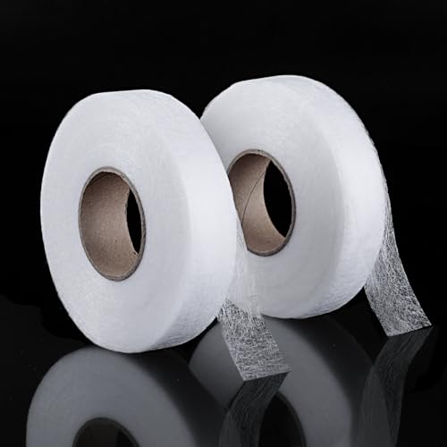 AiQInu Saumband 100m, Bügelband zum Aufbügeln 20mm Breite, Saumband zum Aufbügeln von Stoff, Vorhang, Gardinen, Hosen, Kleidung, Jeans - Weiß AiQInu Saumband 100m, Bügelband zum Aufbügeln 20mm Breite, Saumband zum Aufbügeln von Stoff, Vorhang, Gardinen, Hosen, Kleidung, Jeans - Weiß von AiQInu