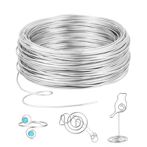 AiQInu Basteldraht 3mm X 10M, Aluminium Schmuckdraht, DIY Draht Zum Basteln, Aluminiumdraht für Basteln Und Schmuck Herstellung AiQInu Basteldraht 3mm X 10M, Aluminium Schmuckdraht, DIY Draht Zum Basteln, Aluminiumdraht für Basteln Und Schmuck Herstellung von AiQInu