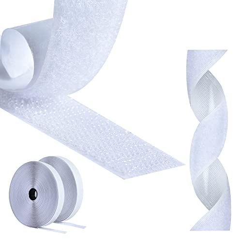 AiQInu Klettband Selbstklebend,5M Klettverschluss Extra Stark Doppelseitig Klebende,20mm Breit Selbstklebendes Klebepad Enthält Flauschband und Hakenband Kann für Haushalt,DIY und Handgefertigt AiQInu Klettband Selbstklebend,5M Klettverschluss Extra Stark Doppelseitig Klebende,20mm Breit Selbstklebendes Klebepad Enthält Flauschband und Hakenband Kann für Haushalt,DIY und Handgefertigt von AiQInu