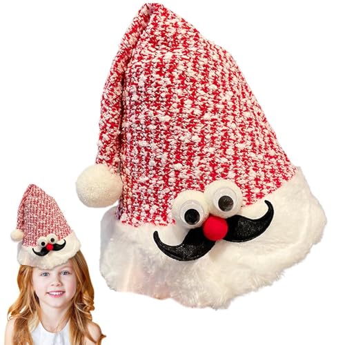 Aibyks Süße Weihnachtsmütze für Kinder,Süße Weihnachtsmütze - Weihnachtsmütze Niedliche rote Weihnachtsmütze - Holiday Decor Unisex Hirschgeweih Weihnachtsmann Weihnachtstuch für Damen und Herren Aibyks Süße Weihnachtsmütze für Kinder,Süße Weihnachtsmütze - Weihnachtsmütze Niedliche rote Weihnachtsmütze - Holiday Decor Unisex Hirschgeweih Weihnachtsmann Weihnachtstuch für Damen und Herren von Aibyks