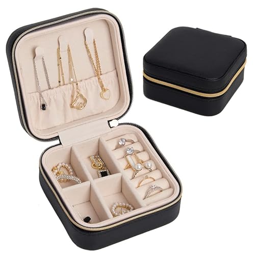 Aidodo Schmuckkästchen Schmuckaufbewahrung Schmuckschatulle Schmuckbox Jewelry Box für Ohrringe Armband Ringe Aidodo Schmuckkästchen Schmuckaufbewahrung Schmuckschatulle Schmuckbox Jewelry Box für Ohrringe Armband Ringe von Aidodo