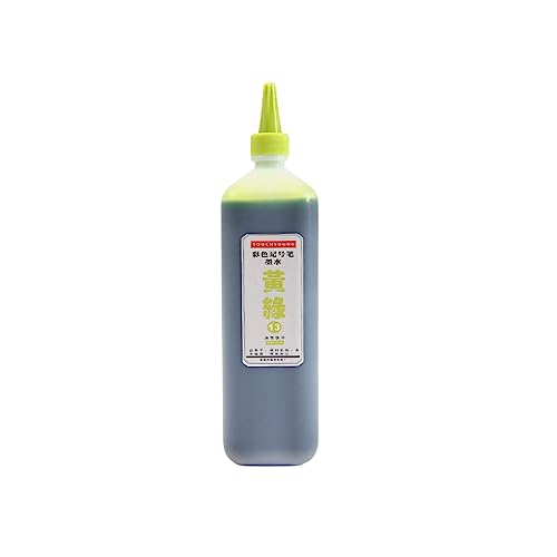 Ailan 200 ml tragbare Marker Nachfülltinte Home Office Permanent Mark Pen Nachfüllen von Öl Nachfüllen Schulbedarf, Gelbgrün Ailan 200 ml tragbare Marker Nachfülltinte Home Office Permanent Mark Pen Nachfüllen von Öl Nachfüllen Schulbedarf, Gelbgrün von Ailan