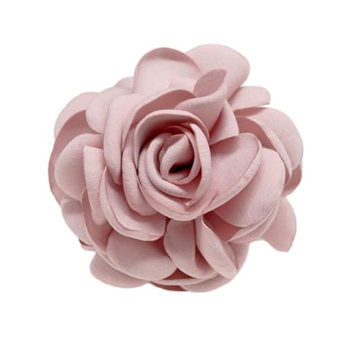 Ailan Vielseitige Blumen Corsage Brosche für stilvolle und raffinierte Looks. Blumen Broschen, Anstecknadeln, Stoff Blumen Brosche, Anstecknadel, schick und elegant, Rosa von Ailan
