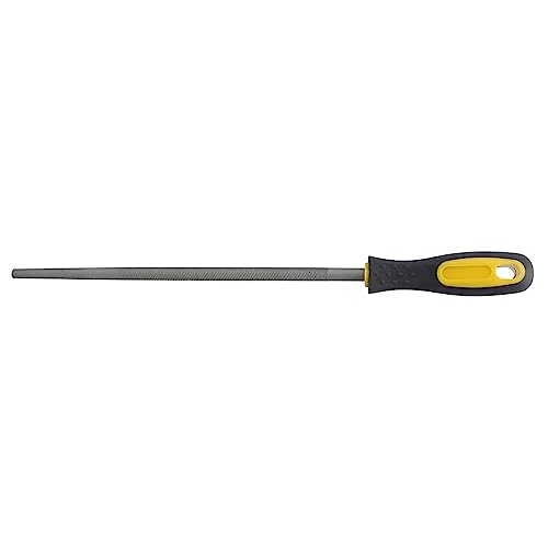 Ailgely 10in Round Mill -Datei Raspe, Handle, Schärfen von Metalllederprojekten, Stahldatei Ergonomisch (#1) von Ailgely