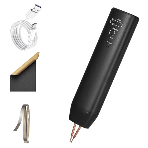 Ailgely Punktschweißgerät, 2 in 1 Hand Batterie Punktschweißgerät mit automatischen und manuellen Modi, 11 einstellbaren Gängen, Mini Spot Welder zum Schweißen von Batterien Ailgely Punktschweißgerät, 2 in 1 Hand Batterie Punktschweißgerät mit automatischen und manuellen Modi, 11 einstellbaren Gängen, Mini Spot Welder zum Schweißen von Batterien von Ailgely