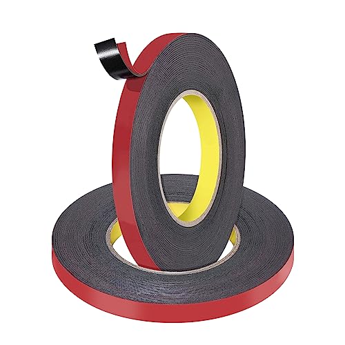 Aimeke 2 Rolle Doppelseitiges Klebeband Extra Stark Wasserfest 10m × 10mm Schaumklebeband Multifunktionales Montageklebeband für Wand, LED-Streifen, Auto, Wohn Aimeke 2 Rolle Doppelseitiges Klebeband Extra Stark Wasserfest 10m × 10mm Schaumklebeband Multifunktionales Montageklebeband für Wand, LED-Streifen, Auto, Wohn von Aimeke