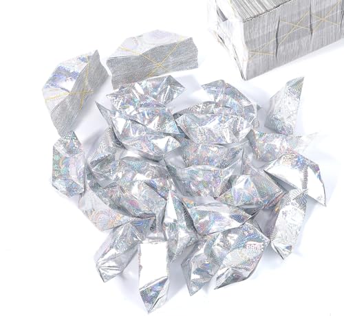 Aimela Qingming Laser-Barren zum Selbermachen, hochwertige Papierbarren zum Selbermachen, Opferpapier-Barren, Vorfahren-Segenbedarf, Opferprodukte, Laser-Silberbarn, 400 Stück Aimela Qingming Laser-Barren zum Selbermachen, hochwertige Papierbarren zum Selbermachen, Opferpapier-Barren, Vorfahren-Segenbedarf, Opferprodukte, Laser-Silberbarn, 400 Stück von Aimela