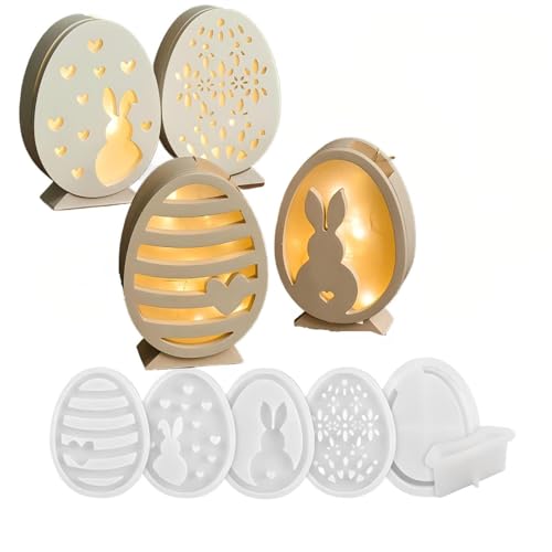 Silikonformen Gießformen Ostern,6 Stück Silikonform Ostern Ostern Silikonform, Osterei Gießen Gipsform Osterhase Epoxidharzform Silikon,DIY Silikon Gießform Silikonformen Gießformen Ostern,6 Stück Silikonform Ostern Ostern Silikonform, Osterei Gießen Gipsform Osterhase Epoxidharzform Silikon,DIY Silikon Gießform von Ainiers