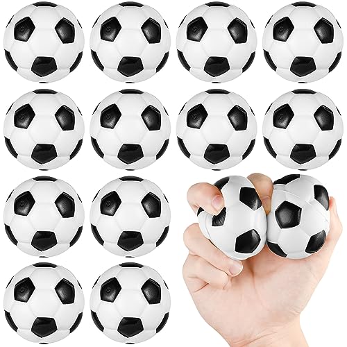 Ainiv 12 Stück Schaumstoffbälle, Stress Bälle, Mini Sportbälle, Antistressball für Schaum, Stressabbau Bälle Spielzeug für Kindergeburtstag Mitgebsel, Kinder und Erwachsene für Party - Fußballstil Ainiv 12 Stück Schaumstoffbälle, Stress Bälle, Mini Sportbälle, Antistressball für Schaum, Stressabbau Bälle Spielzeug für Kindergeburtstag Mitgebsel, Kinder und Erwachsene für Party - Fußballstil von Ainiv