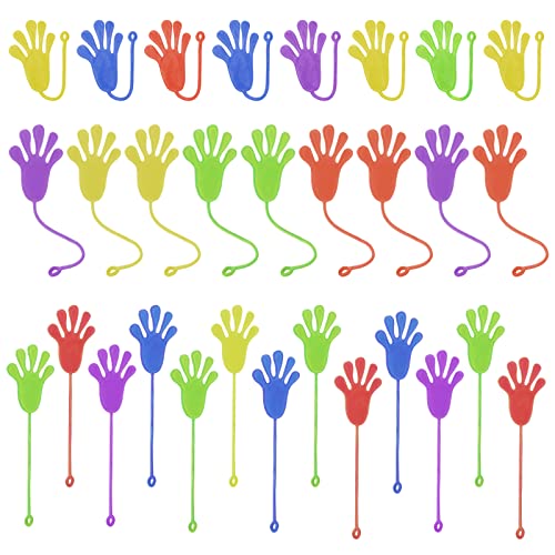 Ainiv Klatschhand Kinder, 30 STÜCK Glibberhand Mitgebsel, Bunte Giveaway, Klatschhand Kinder, Klatschhand Glibber, Mitbringsel Give aways Scherzartikel Spielspaß, geeignet für Den Kindergeburtstag Ainiv Klatschhand Kinder, 30 STÜCK Glibberhand Mitgebsel, Bunte Giveaway, Klatschhand Kinder, Klatschhand Glibber, Mitbringsel Give aways Scherzartikel Spielspaß, geeignet für Den Kindergeburtstag von Ainiv