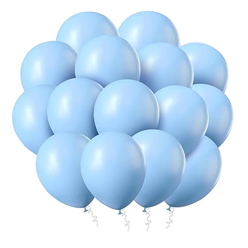 Ainiv Party Ballons, 60PCS Latex Ballons Dekoration für Baby Kindergeburtstag Party Deko, Taufe Deko, Kommunion Deko, Valentinstag, Verlobungsdeko, Brautparty, Hochzeitsdeko, Luftballon Girlande-Blau Ainiv Party Ballons, 60PCS Latex Ballons Dekoration für Baby Kindergeburtstag Party Deko, Taufe Deko, Kommunion Deko, Valentinstag, Verlobungsdeko, Brautparty, Hochzeitsdeko, Luftballon Girlande-Blau von Ainiv