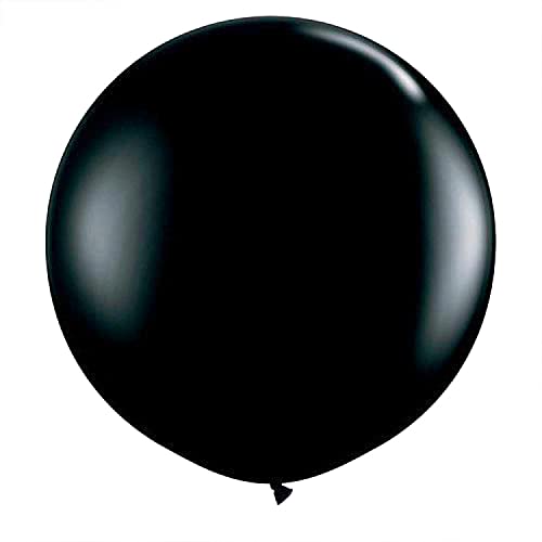 Ainmto 36 Zoll XXL Luftballons Schwarz,Großer Helium Ballons,Riesige Luftballons für Geburtstag, Hochzeiten(6 Stück) von Ainmto