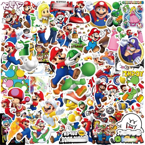 100 Stück Mari Sticker Kinder, Anime Stickers Kawaii Sticker, Wasserfester Vinyl Aufkleber für Laptop Scrapbook Skateboard Motorrad 100 Stück Mari Sticker Kinder, Anime Stickers Kawaii Sticker, Wasserfester Vinyl Aufkleber für Laptop Scrapbook Skateboard Motorrad von Ainvliya